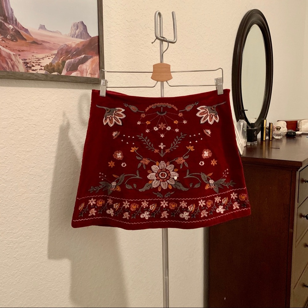 Altar’d State Corduroy Mini Skirt